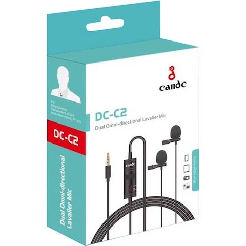 Candc DC-C2 Dual Omni Directional Microphone Candc DC-C2 Dual Omni Directional Microphone